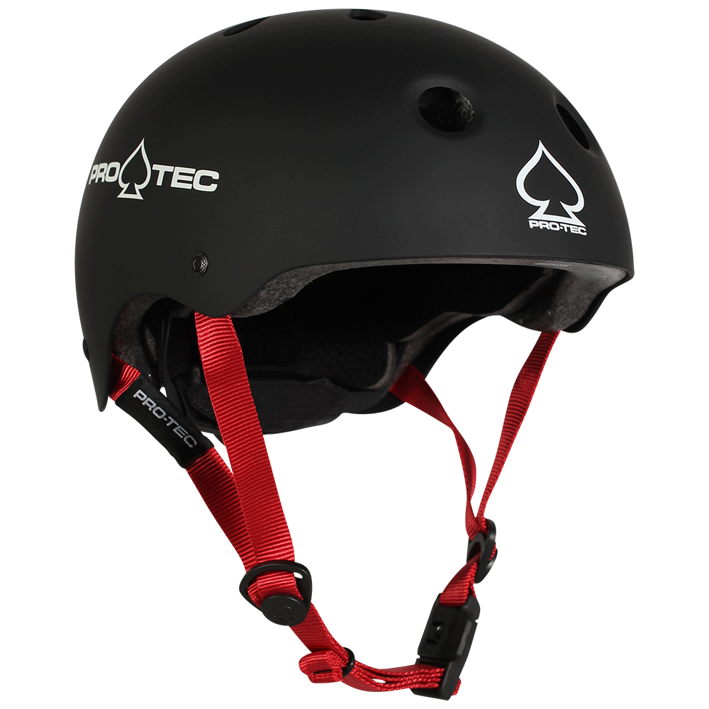 Pro tec JR. Classic Certified Helmet Matte Black Youth BMX Helmets