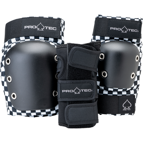 Pro-tec Jr. Street Gear Youth Padset Checkered BMX Pads