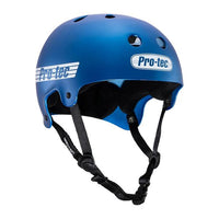 Protec Old School Skate Helmet Metallic Blue BMX Helmets