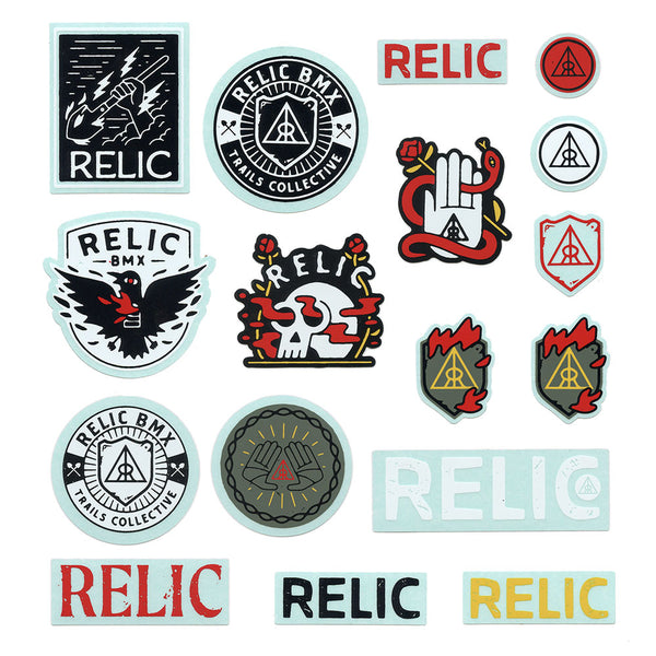 Relic Sticker Pack BMX