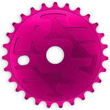 Ride Out Supply Logo Sprocket Big BMX Sprockets pink