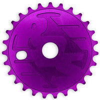 Ride Out Supply Logo Sprocket Big BMX Sprockets purple