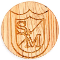S&M Circle Wood Coaster BMX Coasters