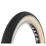 S&M Mainline Tire skin wall tan BMX Tires