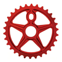 S&M Tuffman Sprocket blood red BMX Sprockets