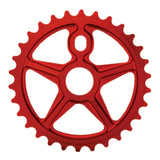 S&M Tuffman Sprocket blood red BMX Sprockets