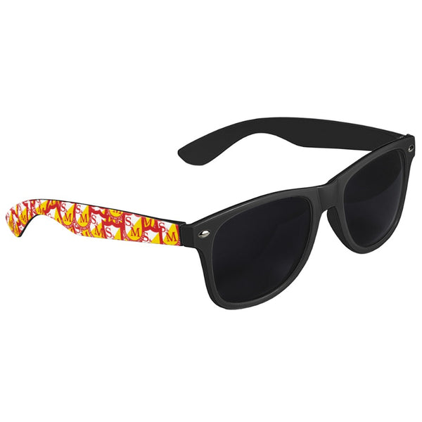 S&M Shield Shades black BMX Sunglasses