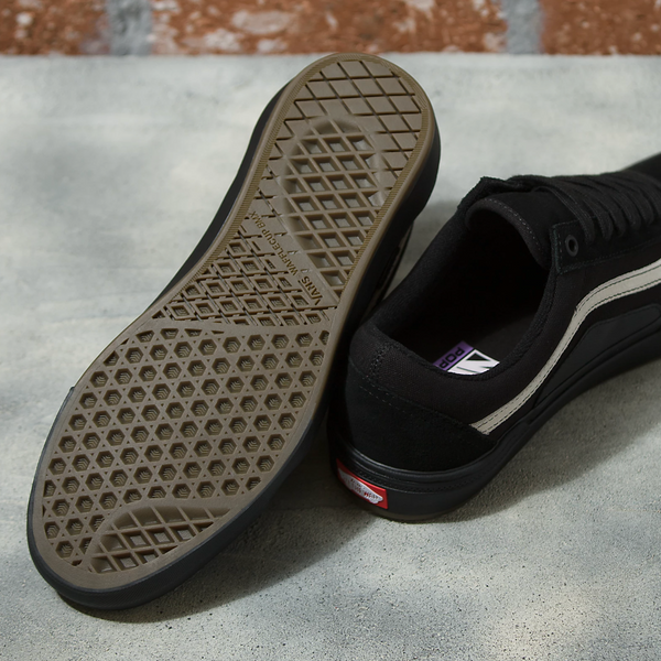 Vans all black with white stripe online