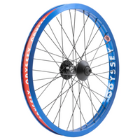 Odyssey Hazard Lite Cassette Wheel anodized blue ano BMX Rear Wheel Antigram