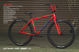 2023 Fairdale Taj 27.5" Bike Matte Fire Engine Red BMX Bikes