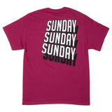 Sunday Tres Tee Berry BMX Shirt