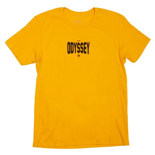 Odyssey Prime Tee Golden Rod Gold BMX Shirt