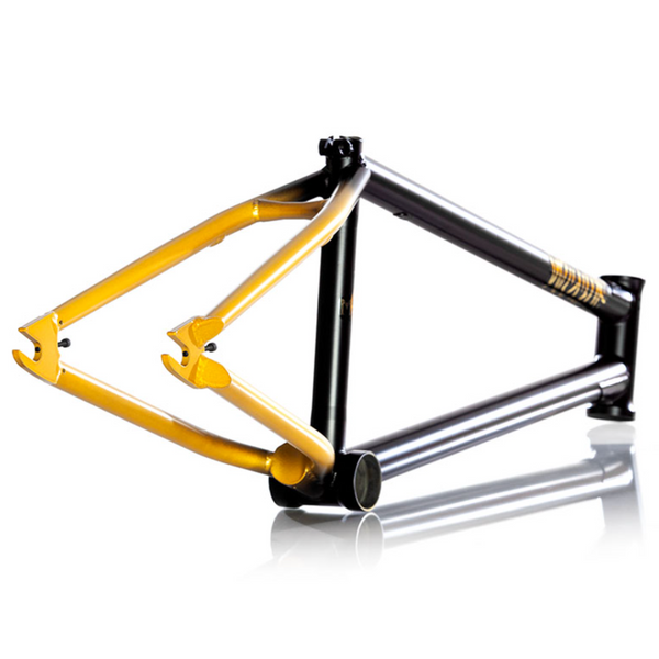 Volume Velocity Frame Black/Gold Fade Victor Munoz BMX Frames