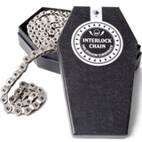 The Shadow Conspiracy Interlock V2 Chain silver chrome BMX Chains