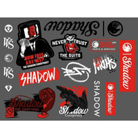 The Shadow Conspiracy How Free Are We Sticker Pack BMX Sticker Packs