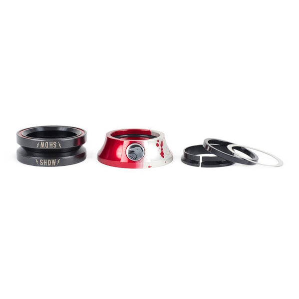 Shadow Stacked Headset crimson red the shadow conspiracy BMX Headsets