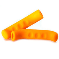 Miles Wide Sticky Fingers Brake Lever Covers Sleeves orange