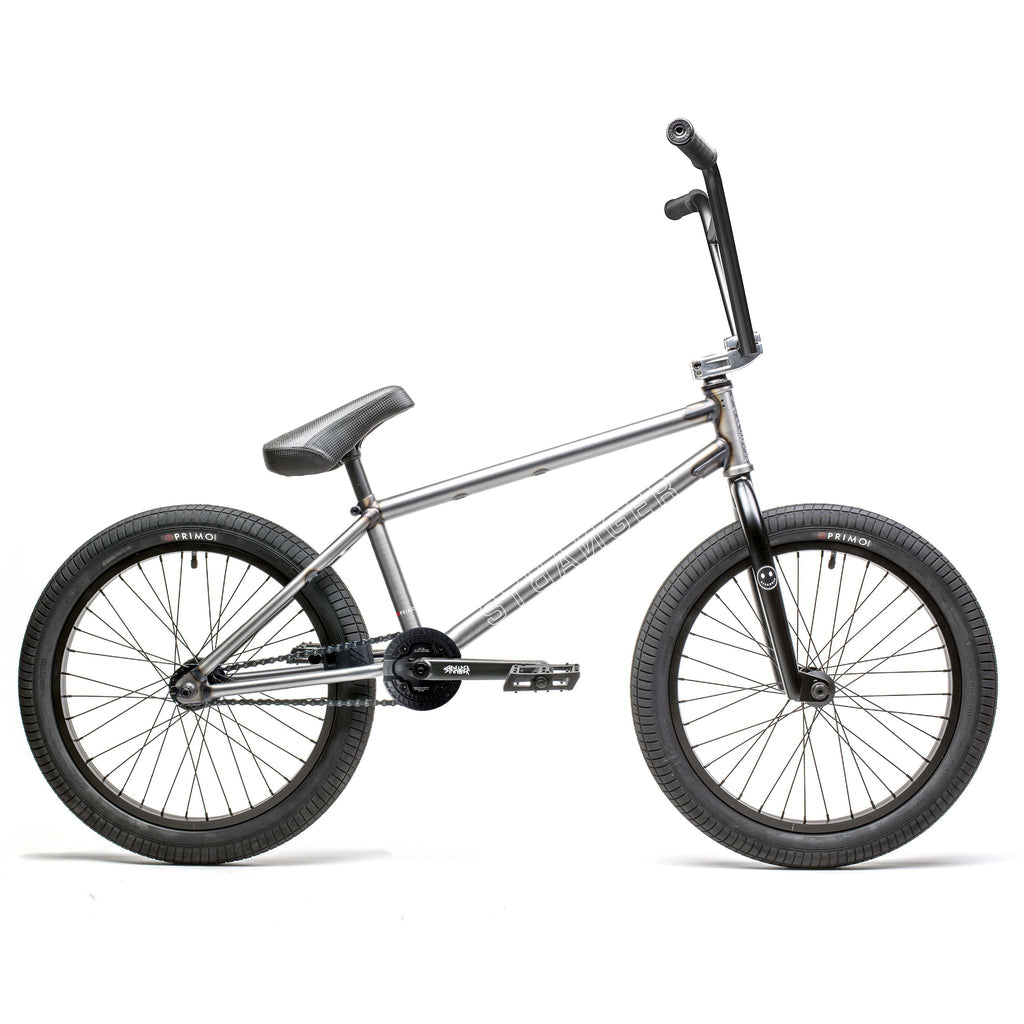 Stranger Level Cassette Bike Matte Raw BMX Bikes The Secret BMX Shop