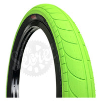 Stranger Ballast Tire Hi Vis green BMX neon Tires