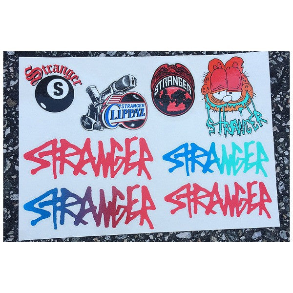 Stranger Sticker Pack BMX