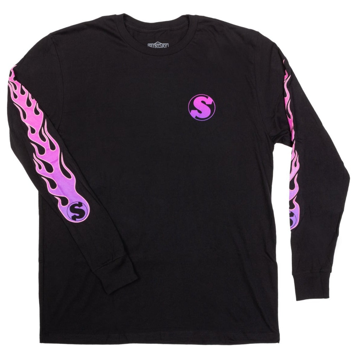 Sunday Flame Long Sleeve Shirt BMX Tee – The Secret BMX Shop