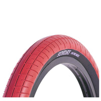 Sunday Street Sweeper Tire red Jake Seeley BMX tires