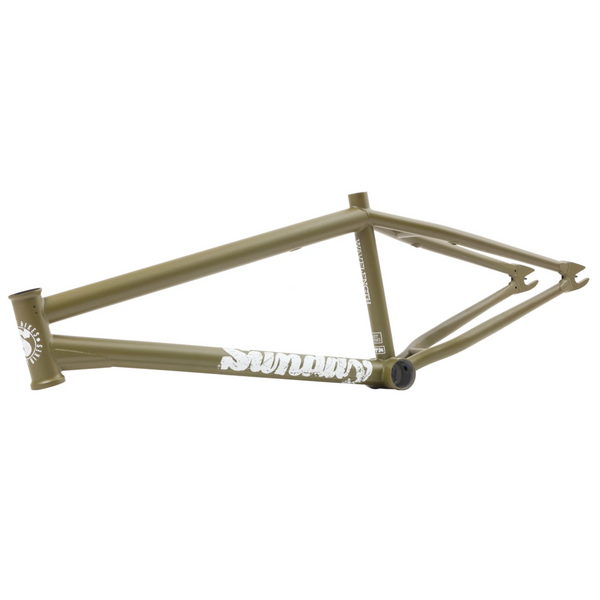 Sunday Wavelength Frame Matte Army Green Gary Young BMX Sunday Wavelength Frame Matte Army Green Gary Young BMX