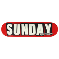 Sunday x Baker Skateboard Deck