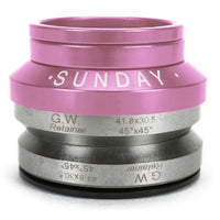 Sunday Integrated Headset pale pink BMX