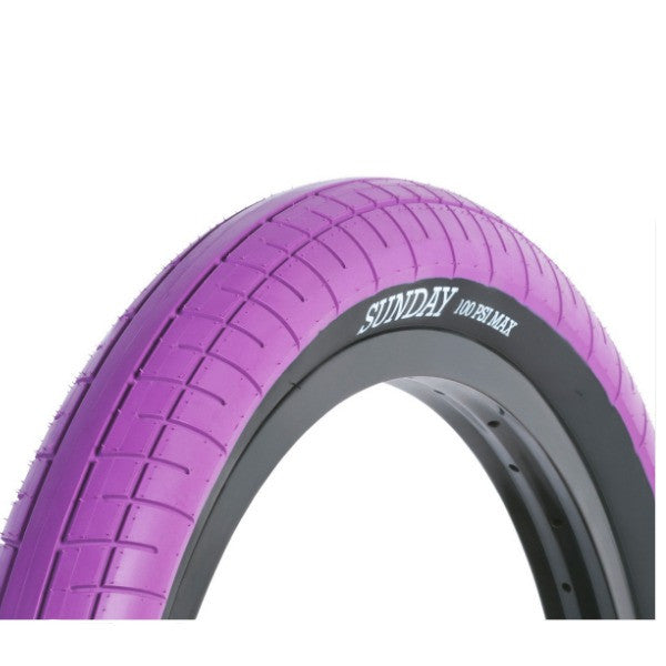 Sunday Street Sweeper Tire purple