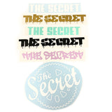 The Secret Die Cut Sticker Pack BMX Stickers