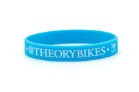 Theory Band BMX Wrist Band Bracelet glow blue