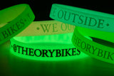 Theory Band BMX Wrist Band Bracelet glow in the dark