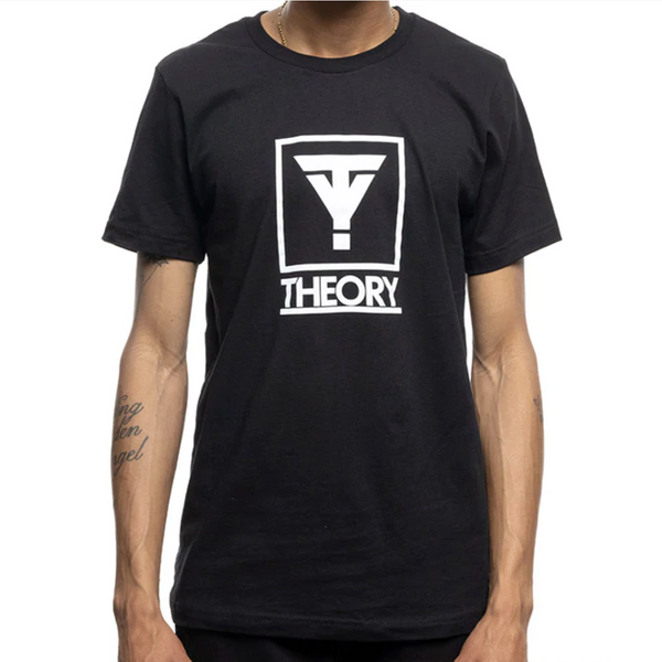 Theory Logo Tee black BMX Shirt