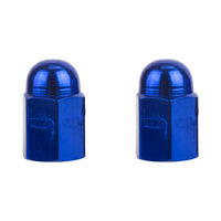 Trik Topz Hex Dome Valve Caps BMX blue