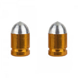 Trik Topz Presta Bullet Valve Caps BMX gold