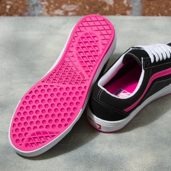Vans Old Skool Shoes Black Pink – BMX Shop