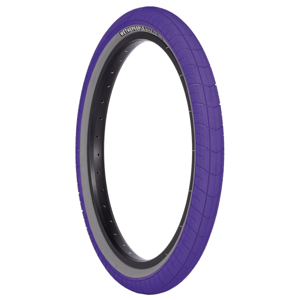 We The People Activate Tire 60PSI purple grey BMX Tires WTP Wethepeople