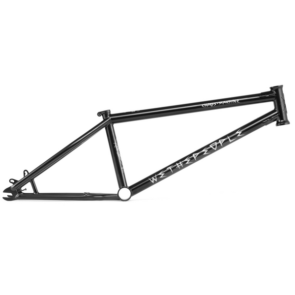 We The People Chaos Machine Frame Black BMX Frames – The Secret We The People Chaos Machine Frame Black BMX Frames – The Secret