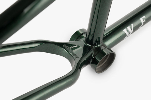 We The People Paradox Frame Abyss green BMX – The Secret BMX Shop