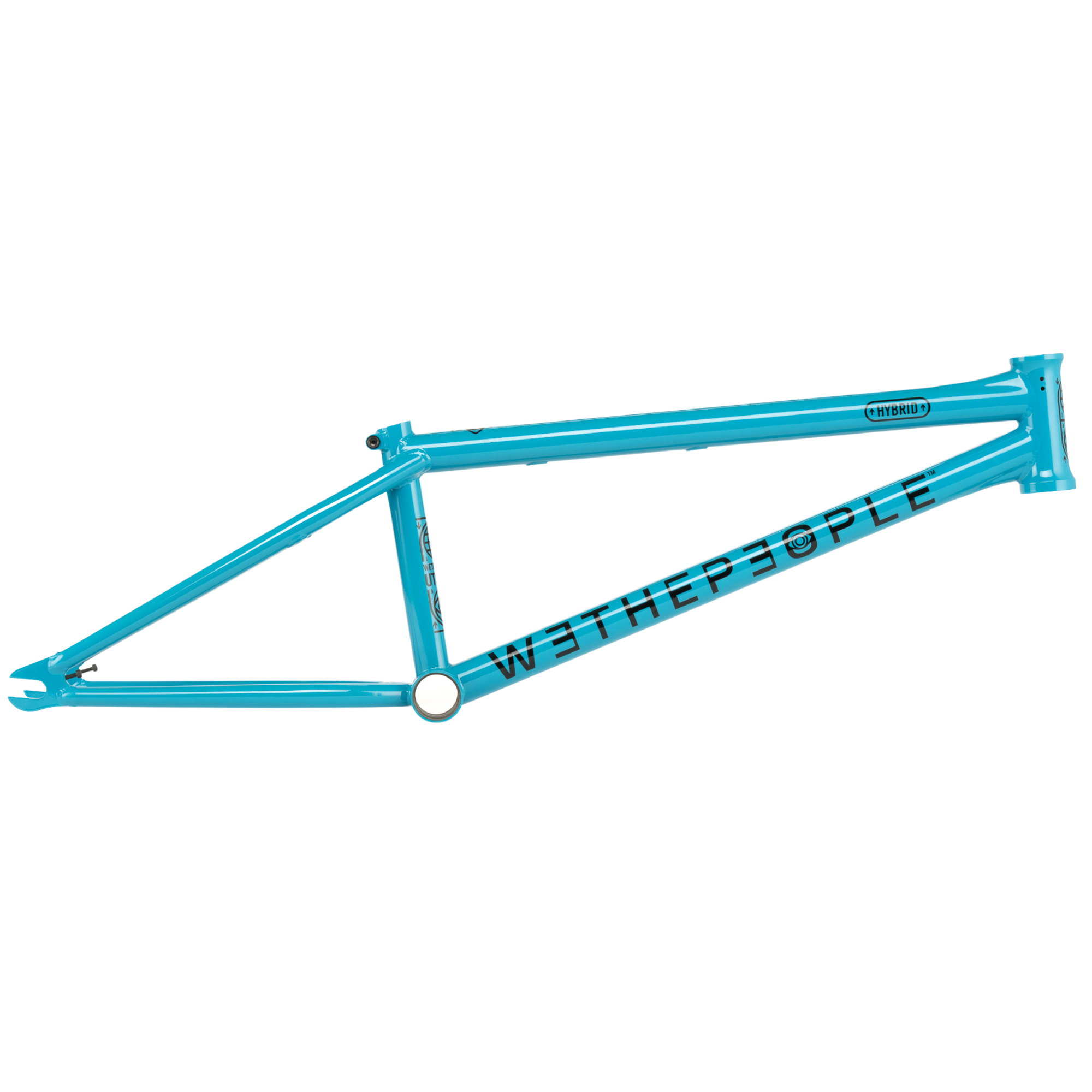 We The People Utopia Hybrid Frame Neon Teal BMX Frames – The
