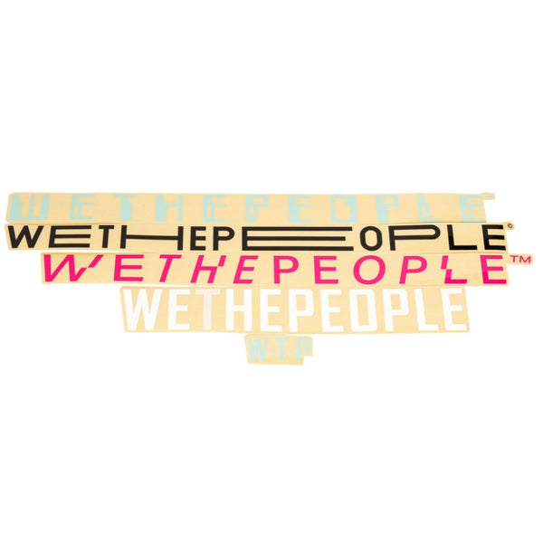 Wethepeople 4 big Stickers Pack BMC Sticker We The People WTP