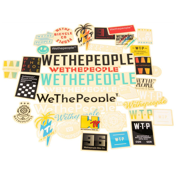 WeThe People Sticker Pack BMX Stickers WTP We The People